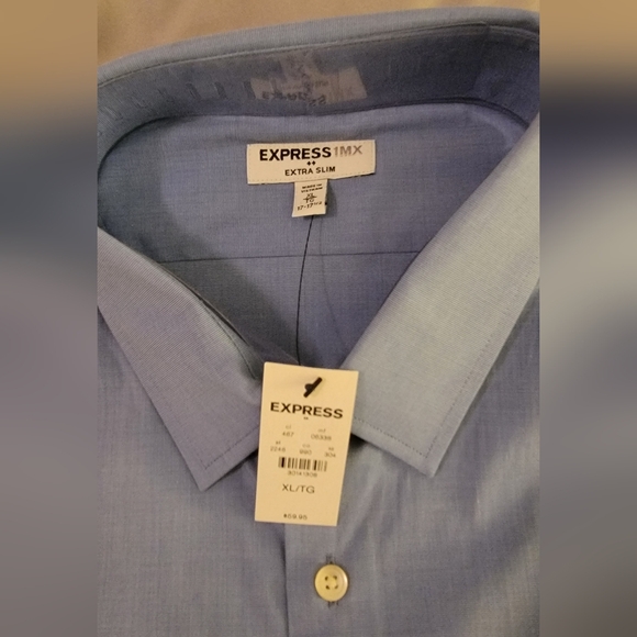 NWT Express men's extra slim fit button down - Picture 2 of 2